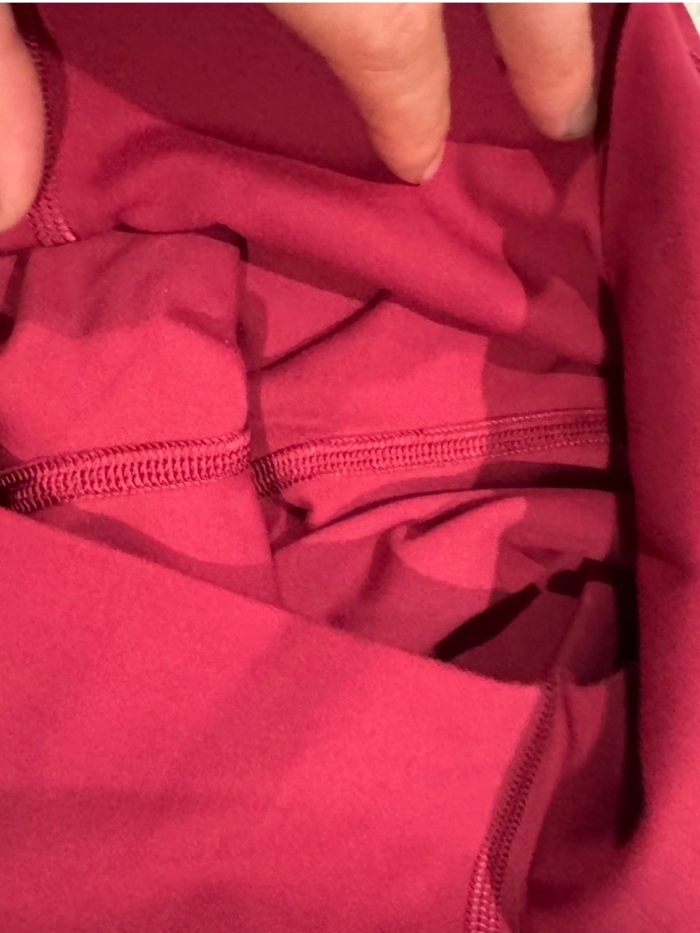 Lululemon High-Rise Align Leggings in Deep Berry Red - Picture 3 of 5